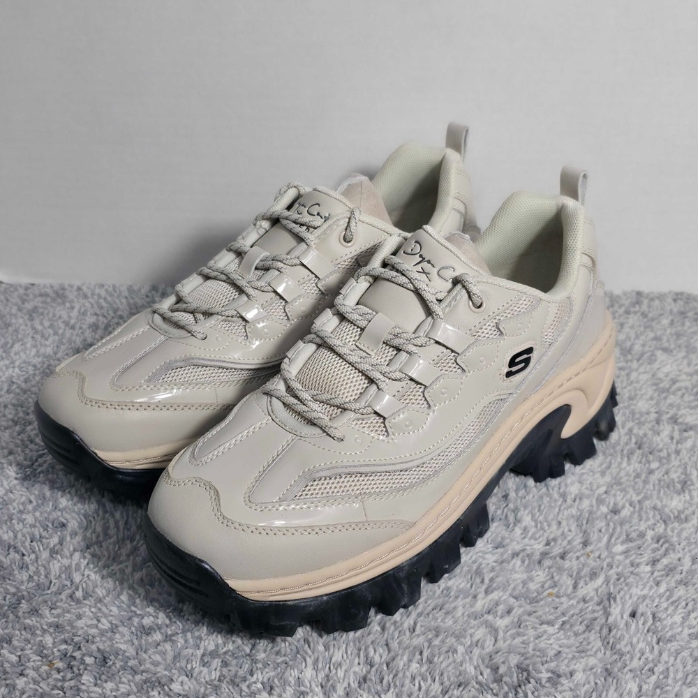 Skechers Doja Lite Shine Sneakers Shoe Womens 10 Shine Off White 177941.OFWT NEW - Picture 4 of 14
